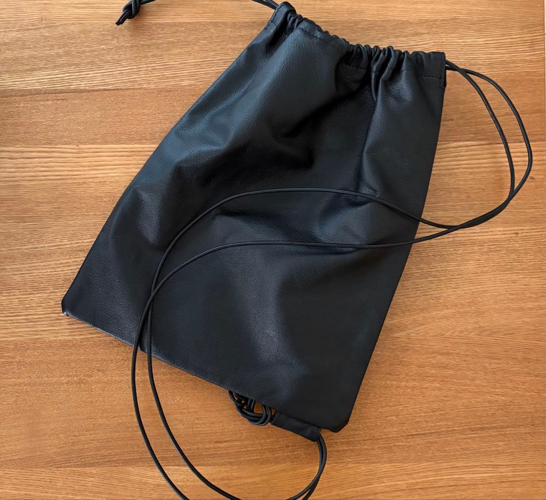 ほぼ日 ケサバッグ KESABAG レザー 黒 - メルカリ