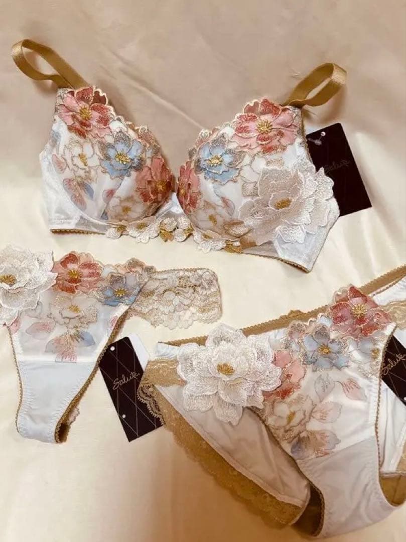 サルート 03G ブラE70＆ショーツM Tバック付 3点 新品タグ付 サルート 03G ブラE70＆ショーツM Tバック付 3点 新品タグ付 - メルカリ