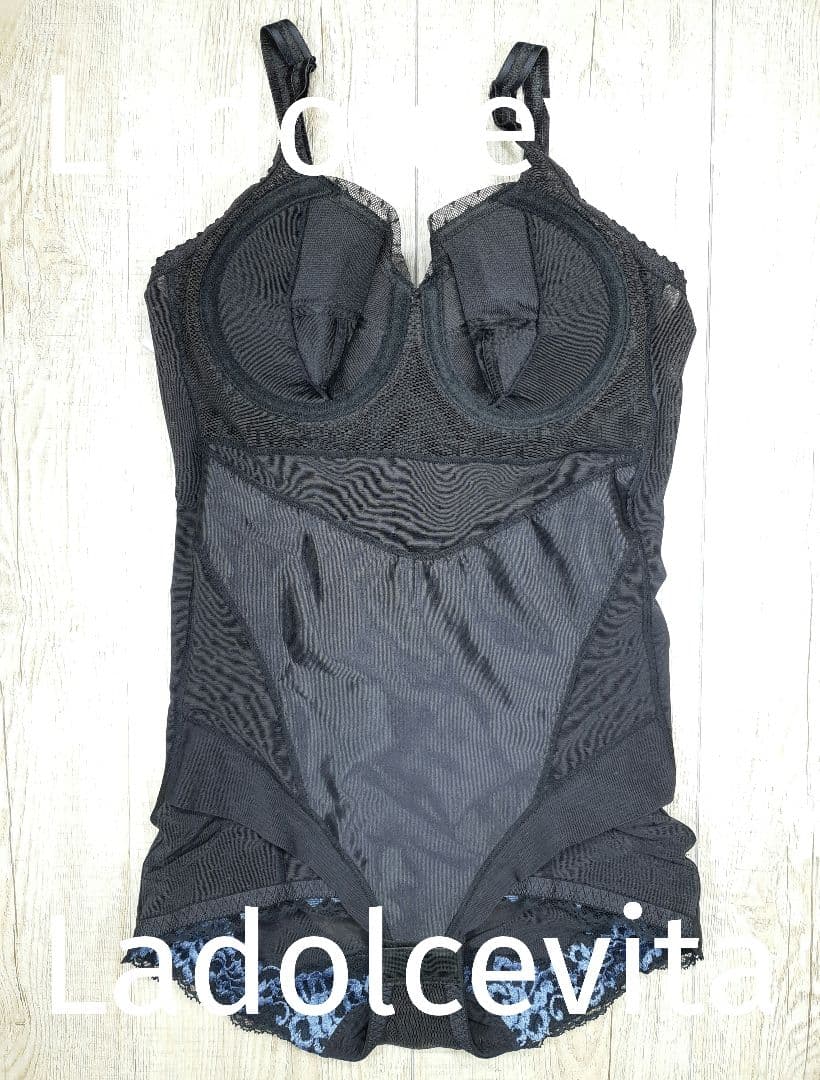 美品 マルコ デコルテ リュミエス ボディスーツ B75 L/イデラ/397