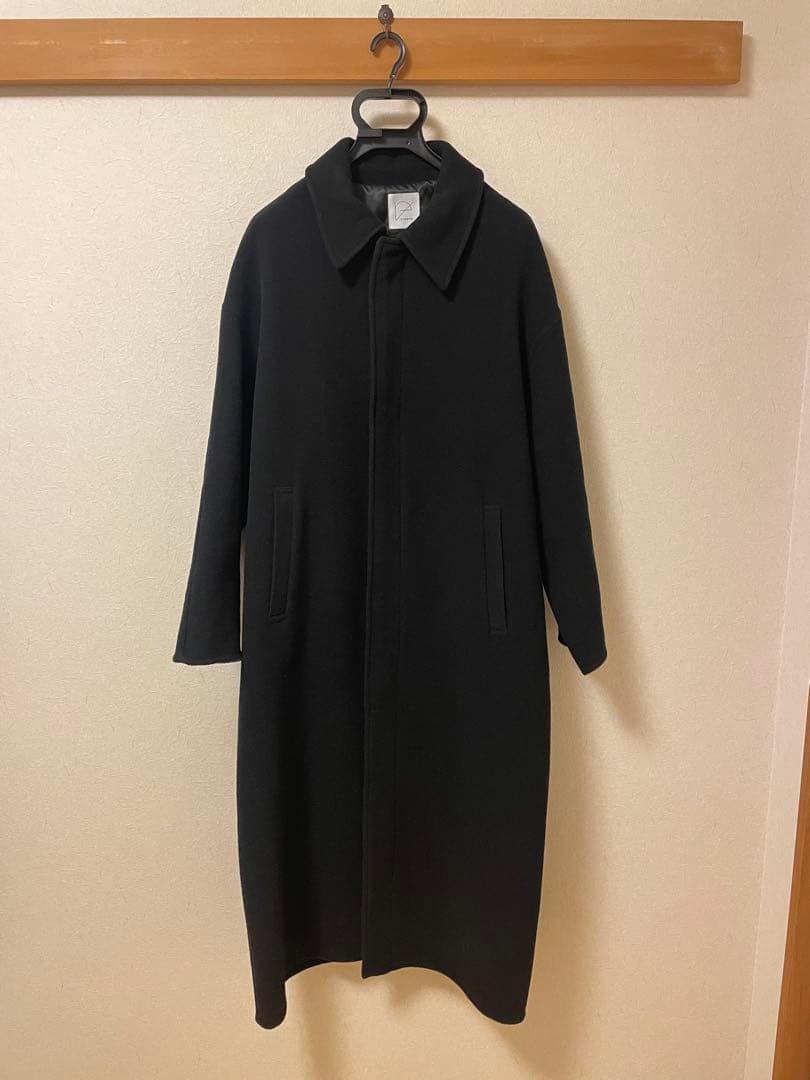 crewre リバーロングステンカラーコート ブラック サイズ3 - メルカリ