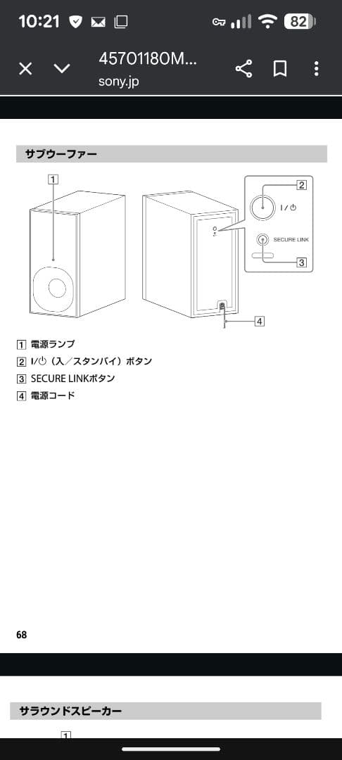 SONY ホームシアターシステム　HT-RT5 中古品　ワイヤレス　5.1ch