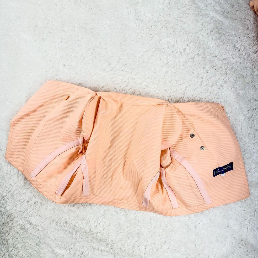 ティエリーミュグレー　セットアップ スカート　ジャケット　フォーマル　ピンク　M