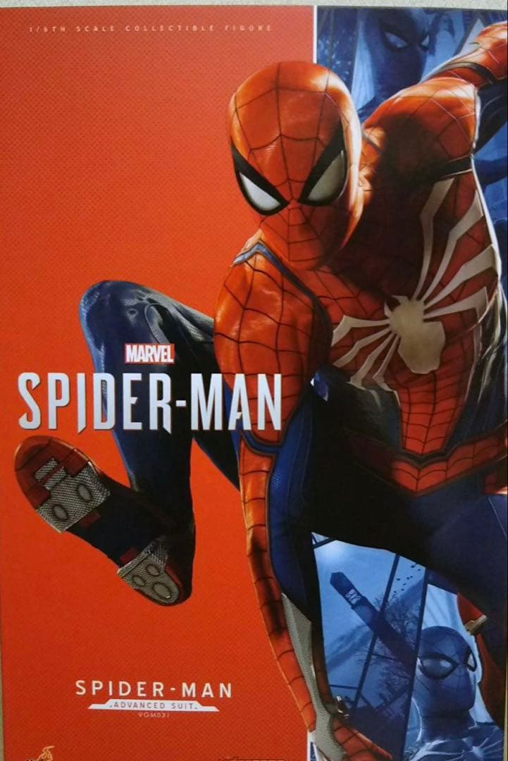 ホットトイズ スパイダーマン アドバンスドスーツ　美品 トイサピエンス限定販売！『Marvel's Spider-Man 2』ピーター
