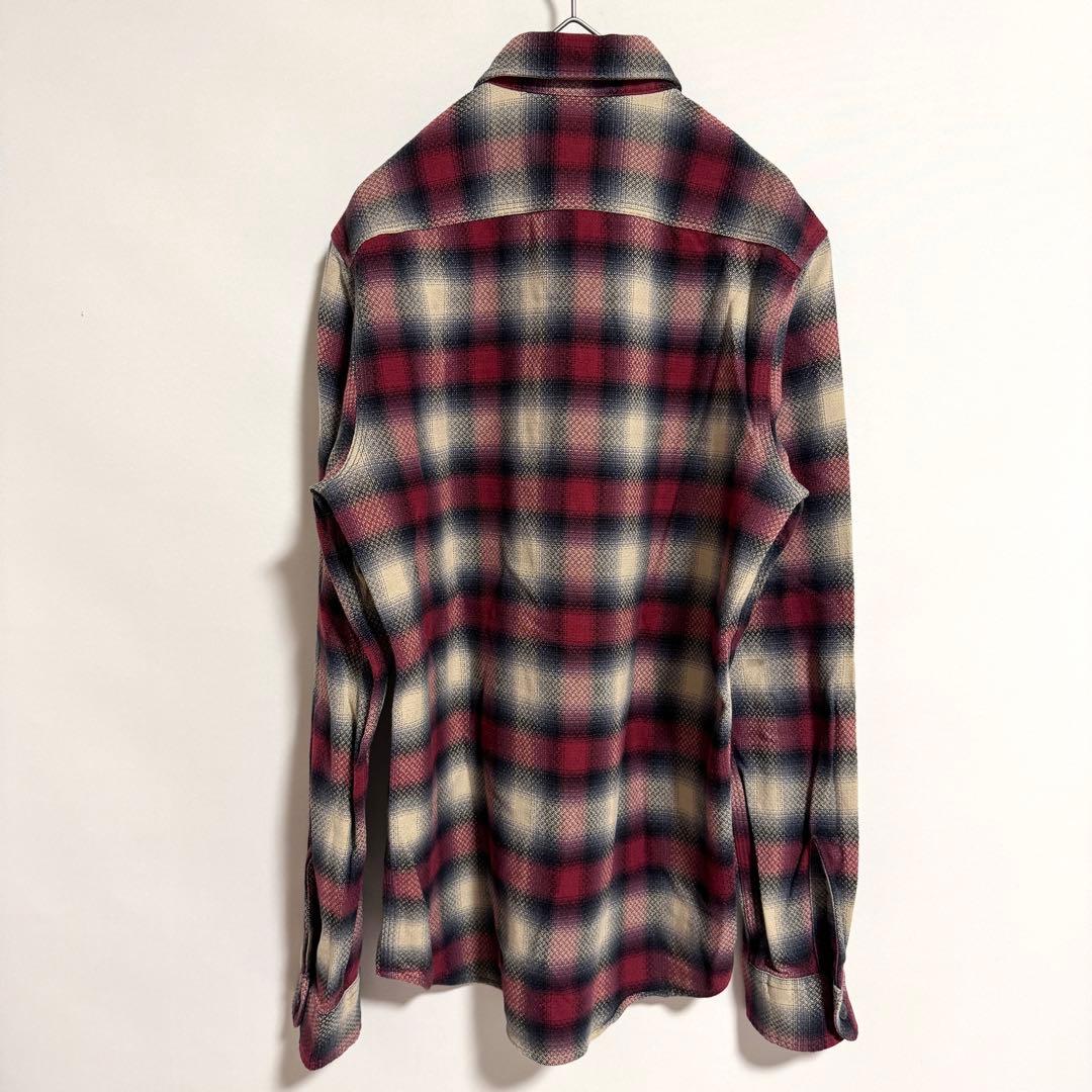 RRL ダブルアールエル ラルフローレン オンブレ チェック シャツ