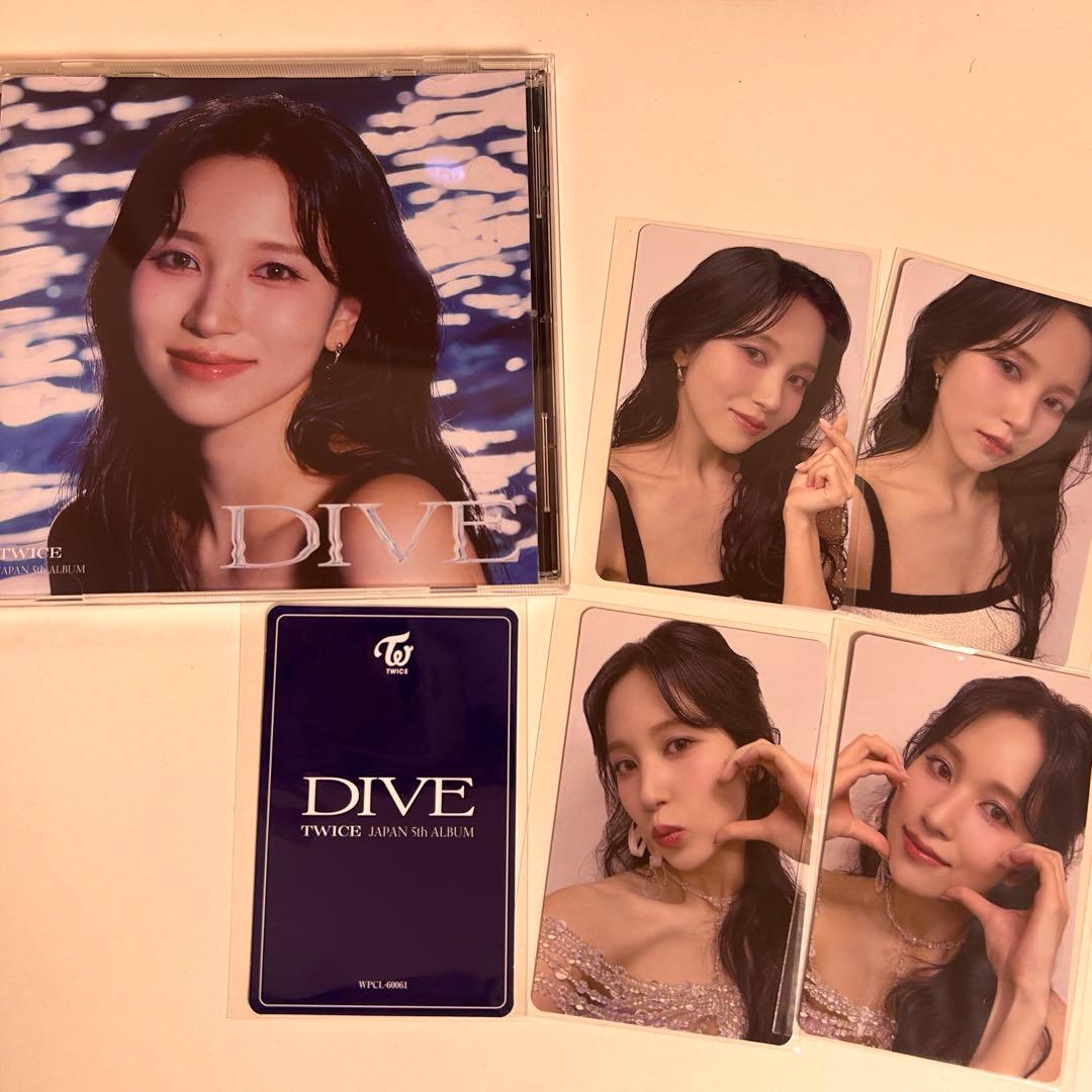 TWICE DIVE ミナ盤 トレカ コンプセット MINA - メルカリ