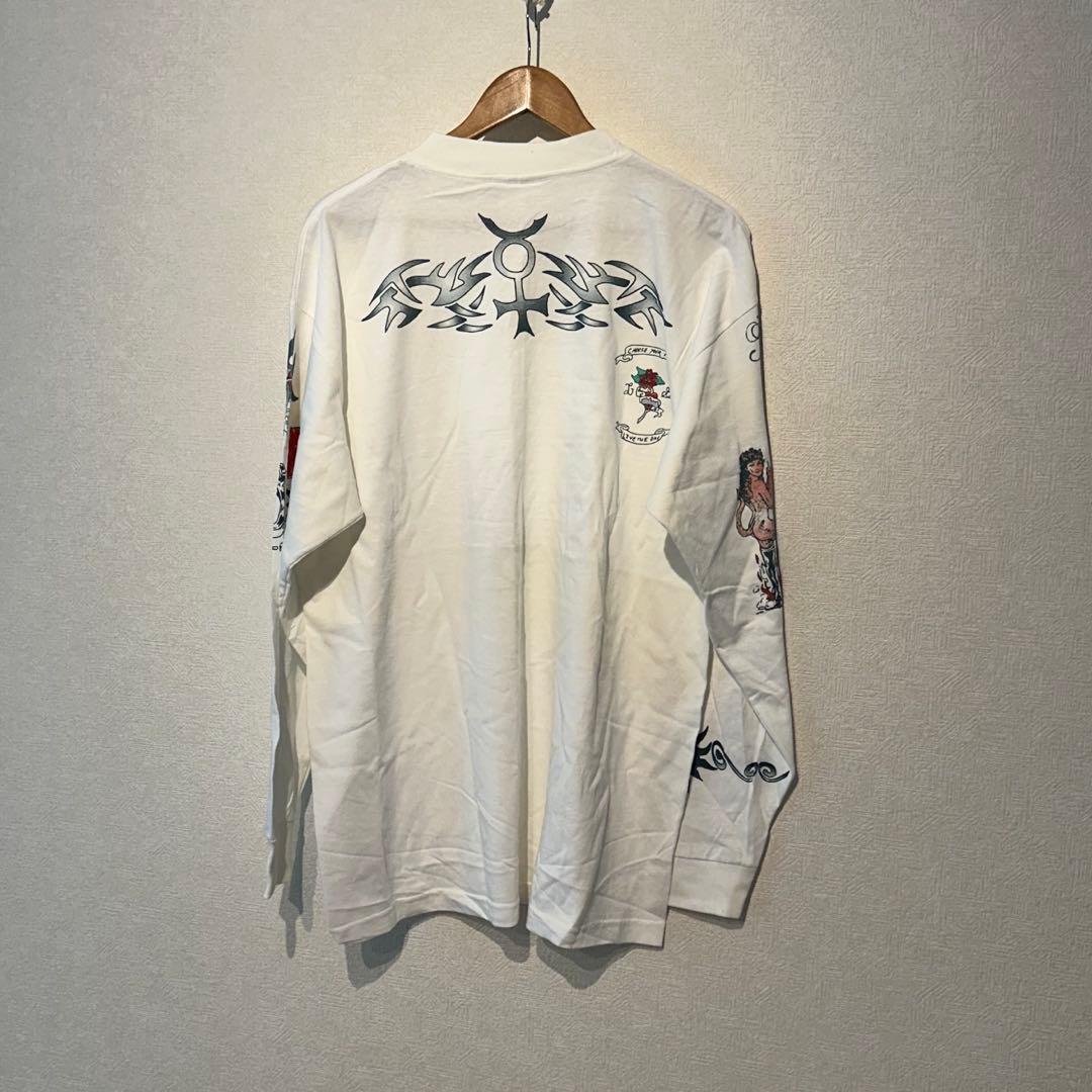 希少 90s デニスロッドマン Dennis Rodman タトゥー ロンT - メルカリ