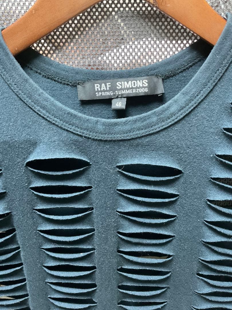 raf simons 06ss タンクトップ サイズ46 - メルカリ