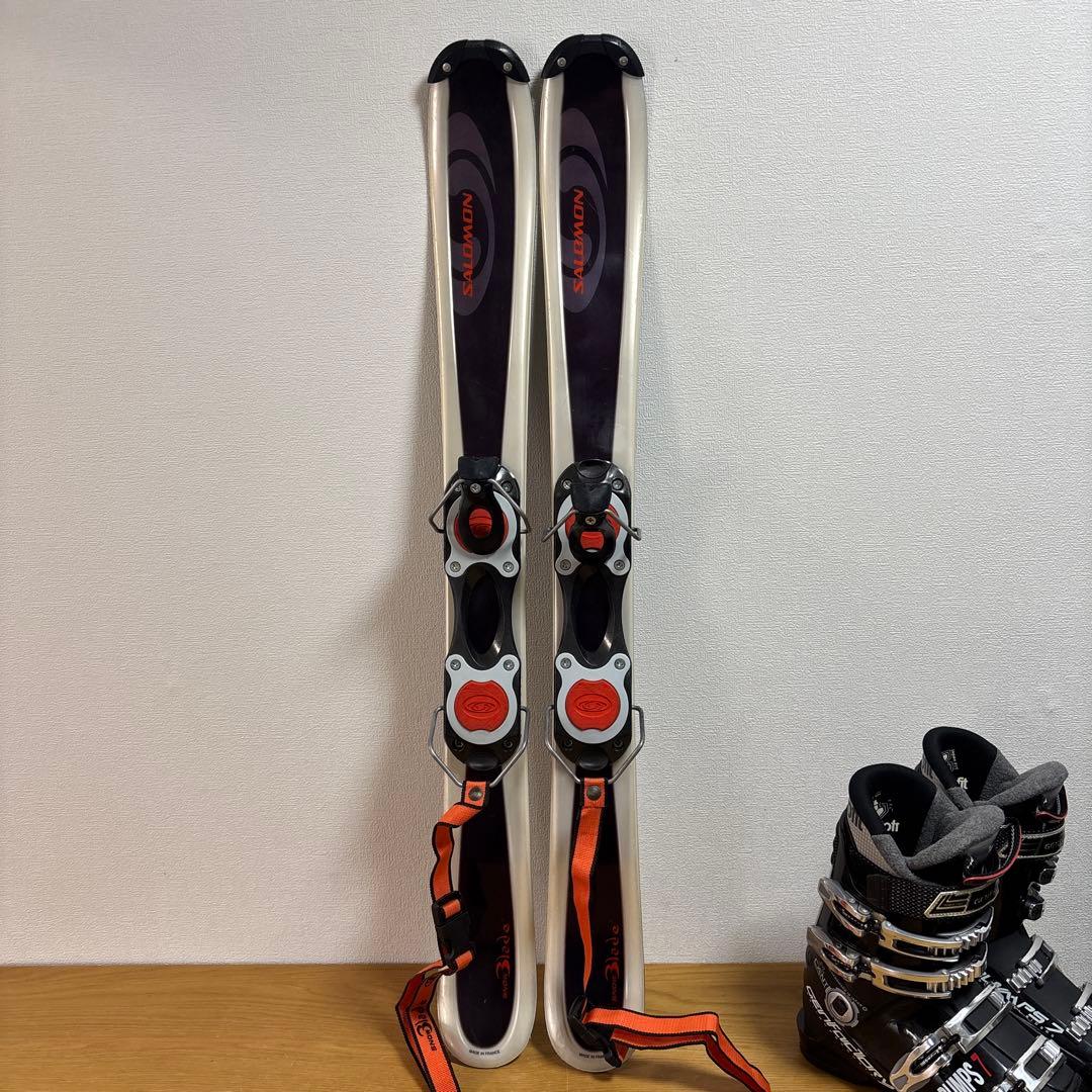 サロモン メンズ レディース ショートスキーセット 24-24.5cm - メルカリ