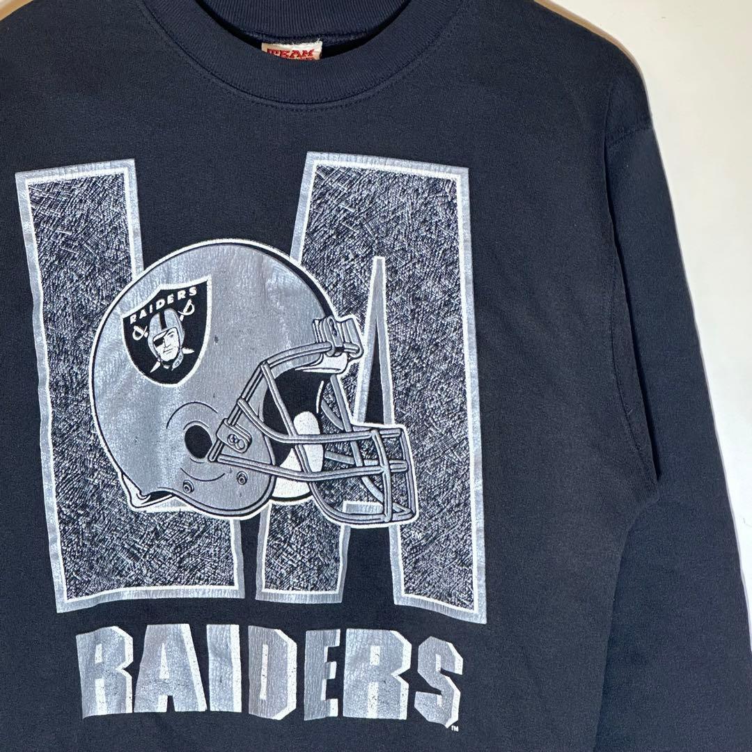 NFLRAIDERSTEAMRATEDスウェット黒プリントレイダース90s - メルカリ