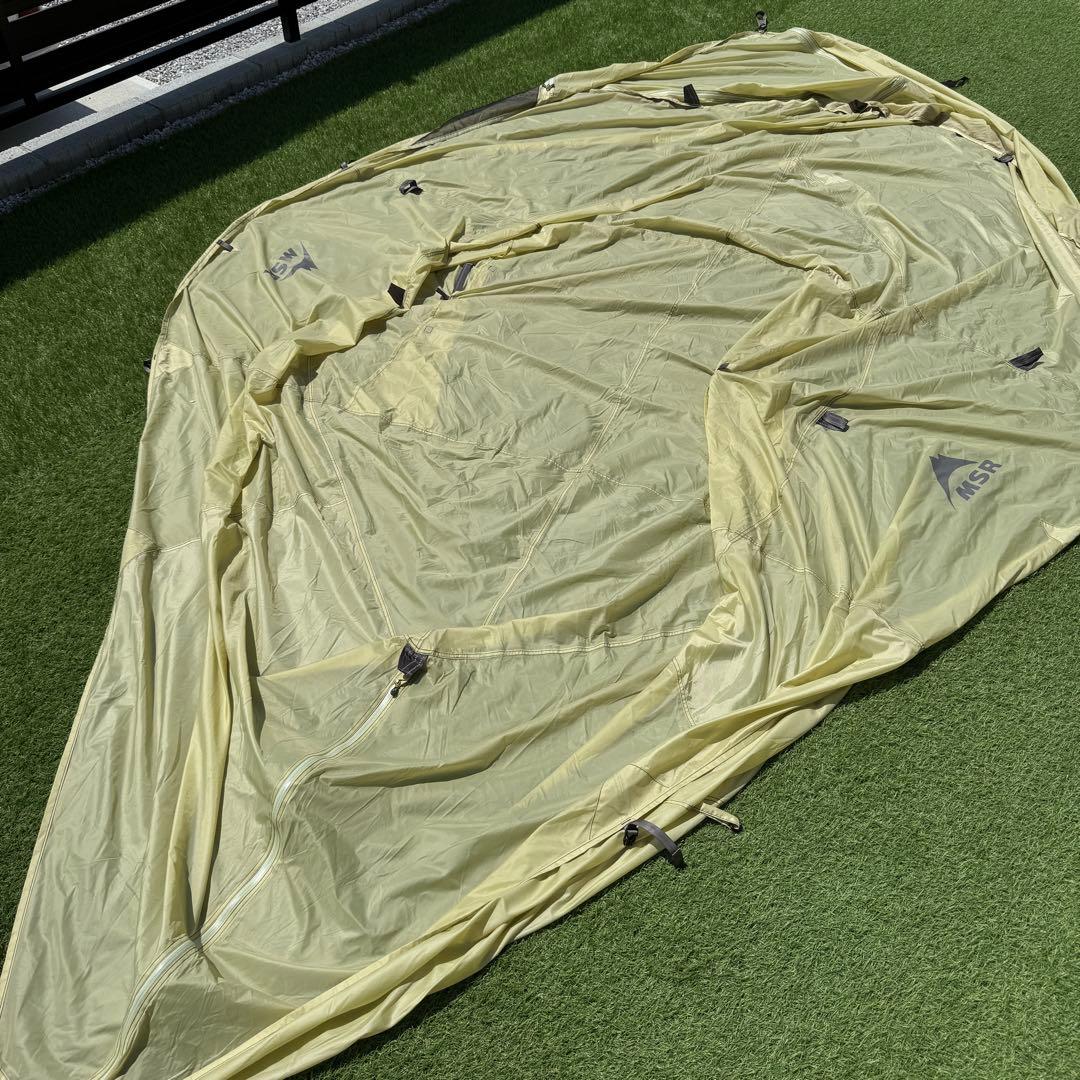 希少 MSR モールーム2P フットプリント タグ付き