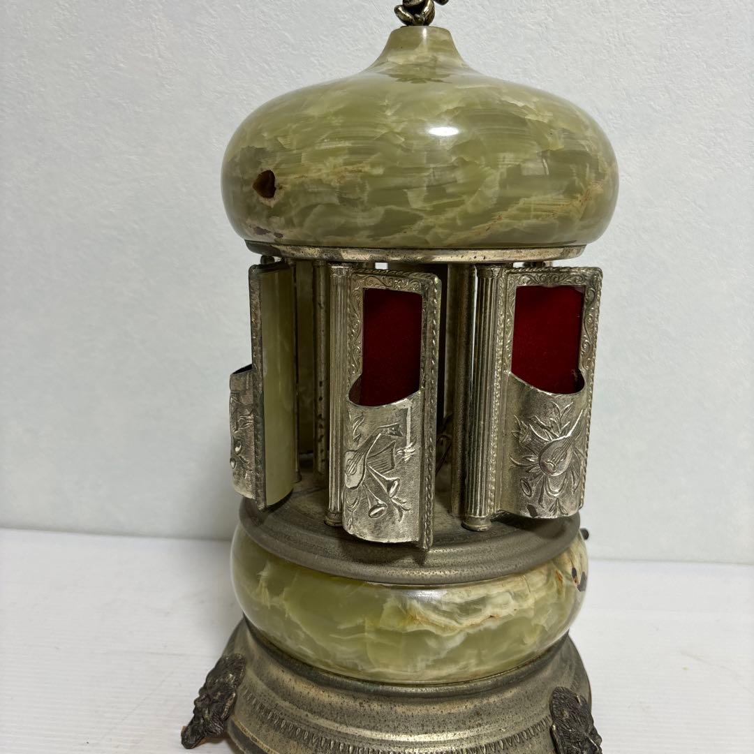 レトロ ヴィンテージ REUGE リュージュ からくりオルゴール 葉巻ケース