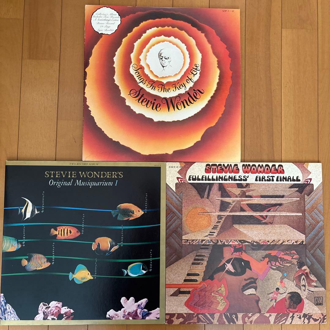 スティービー・ワンダー レコード　3枚セット STEVIE WONDER / Hotter Than July (LP) / Motown | WAXPEND RECORDS