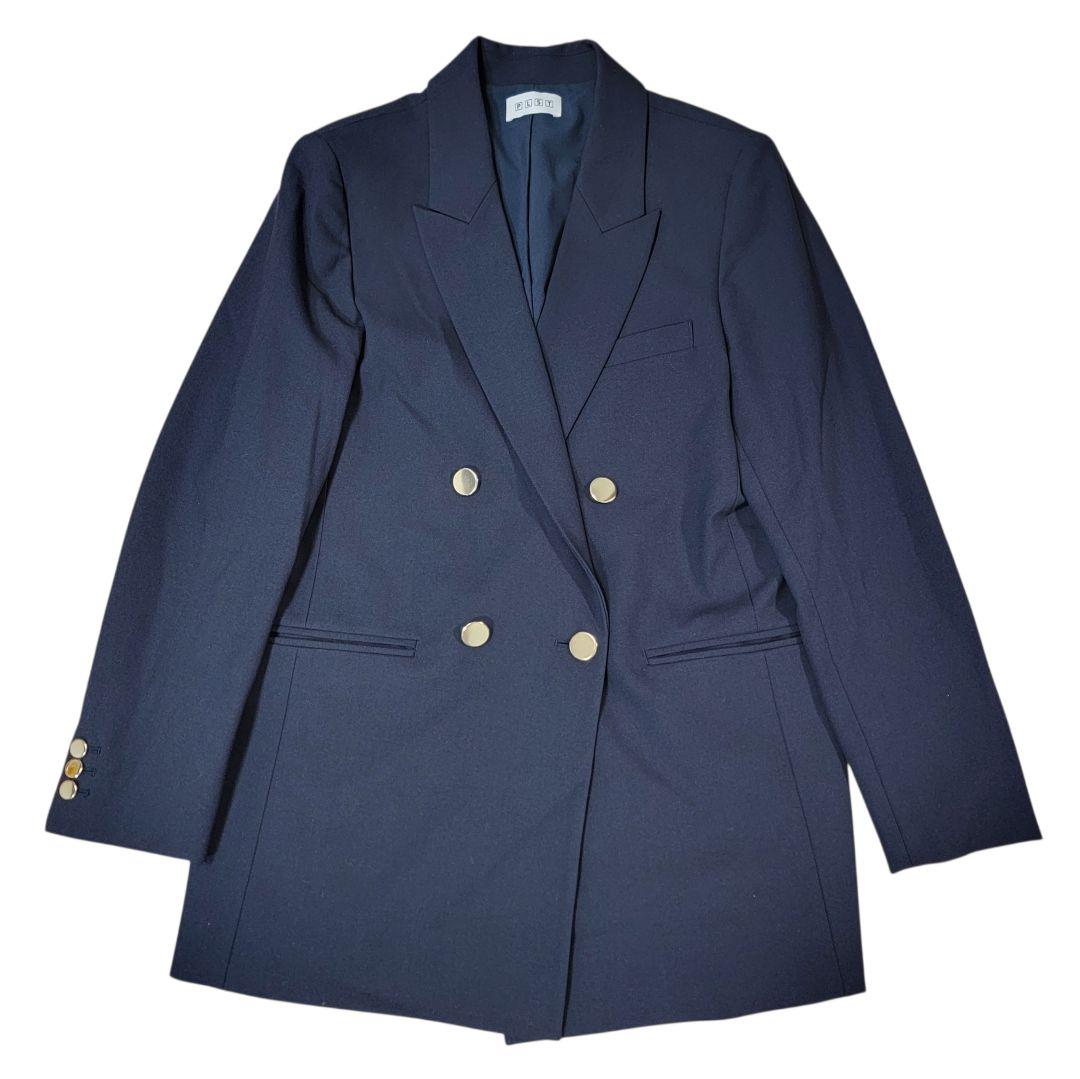 プラステ PLST ダブルジャケット バックスリットパンツ スーツ セット L