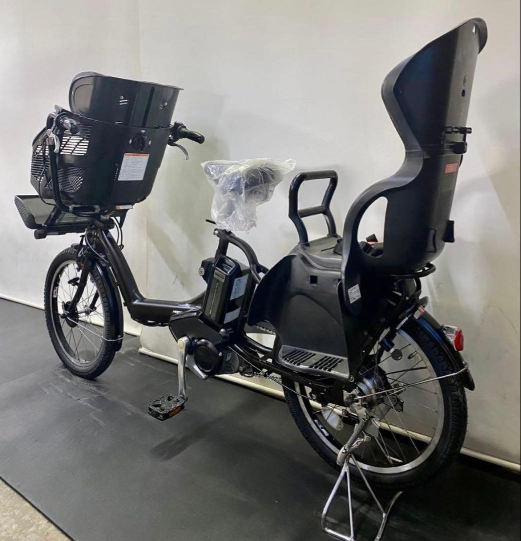 1年保証 ブリヂストン 20インチ 子供乗せ 3人乗り 茶色 電動アシスト