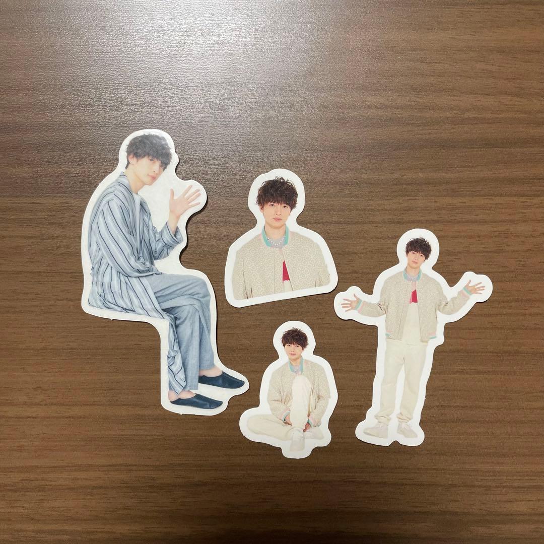 Kis−My−Ft2 玉森裕太 チェキ風カード 写真 ステッカー シール - メルカリ