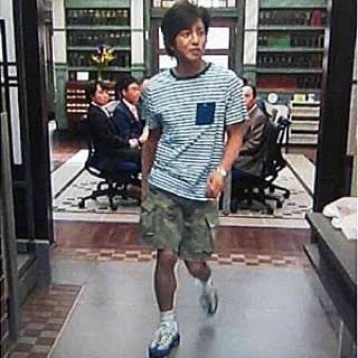 HERO キムタク着用 MARBLESハーフパンツ 迷彩 ヴィンテージカモフラ