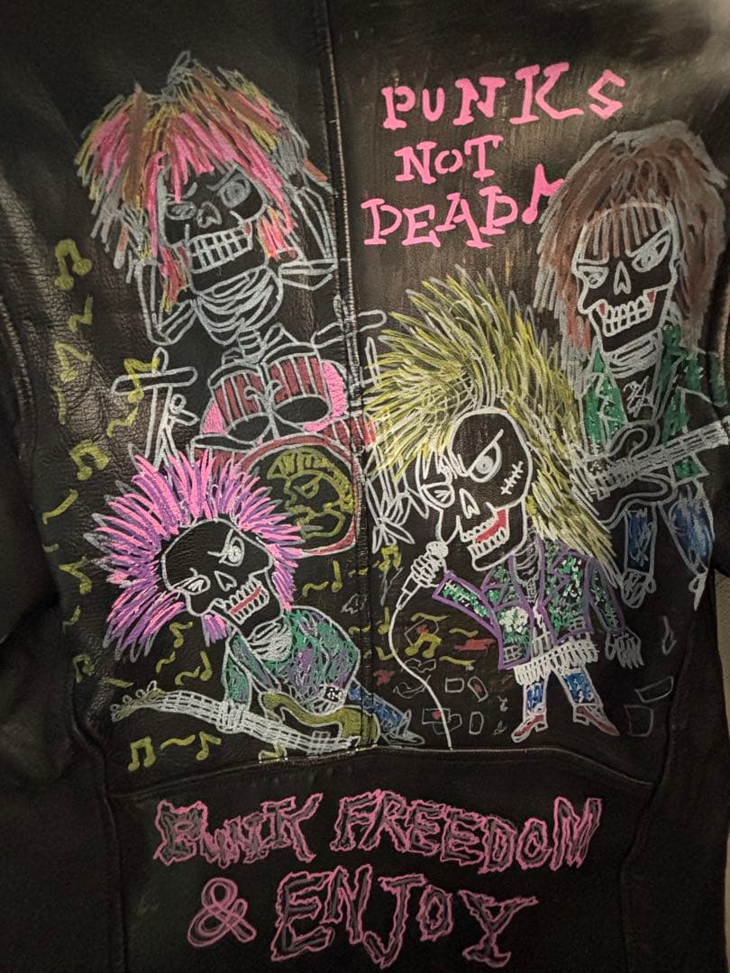 archive y2k punk 90s 本革 鋲ジャン ライダースジャケット - メルカリ