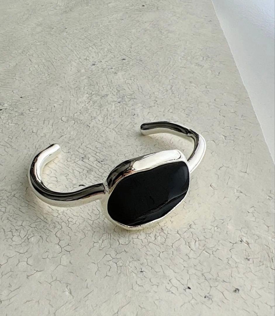 Chieko+ チエコプラス Lulu bangle シルバーBK - メルカリ