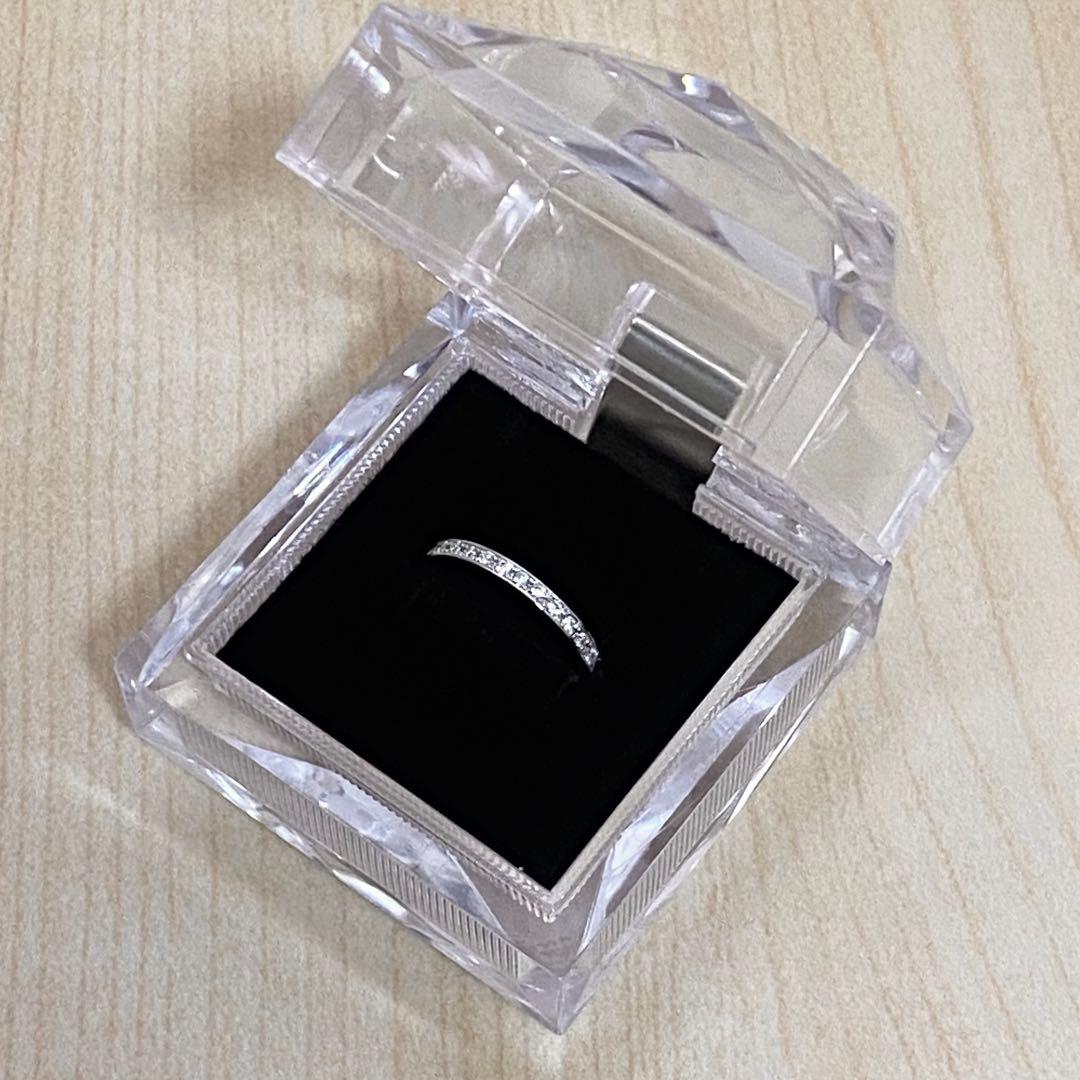 【最終価格♡出品2月中旬まで♡9号♡新品磨き】4℃ Pt950エタニティリング