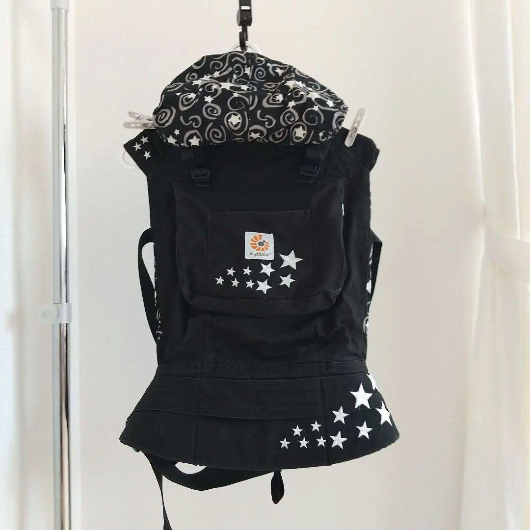エルゴ ベビー 抱っこ紐 ギャラクシー ブラック 黒 星柄 - メルカリ