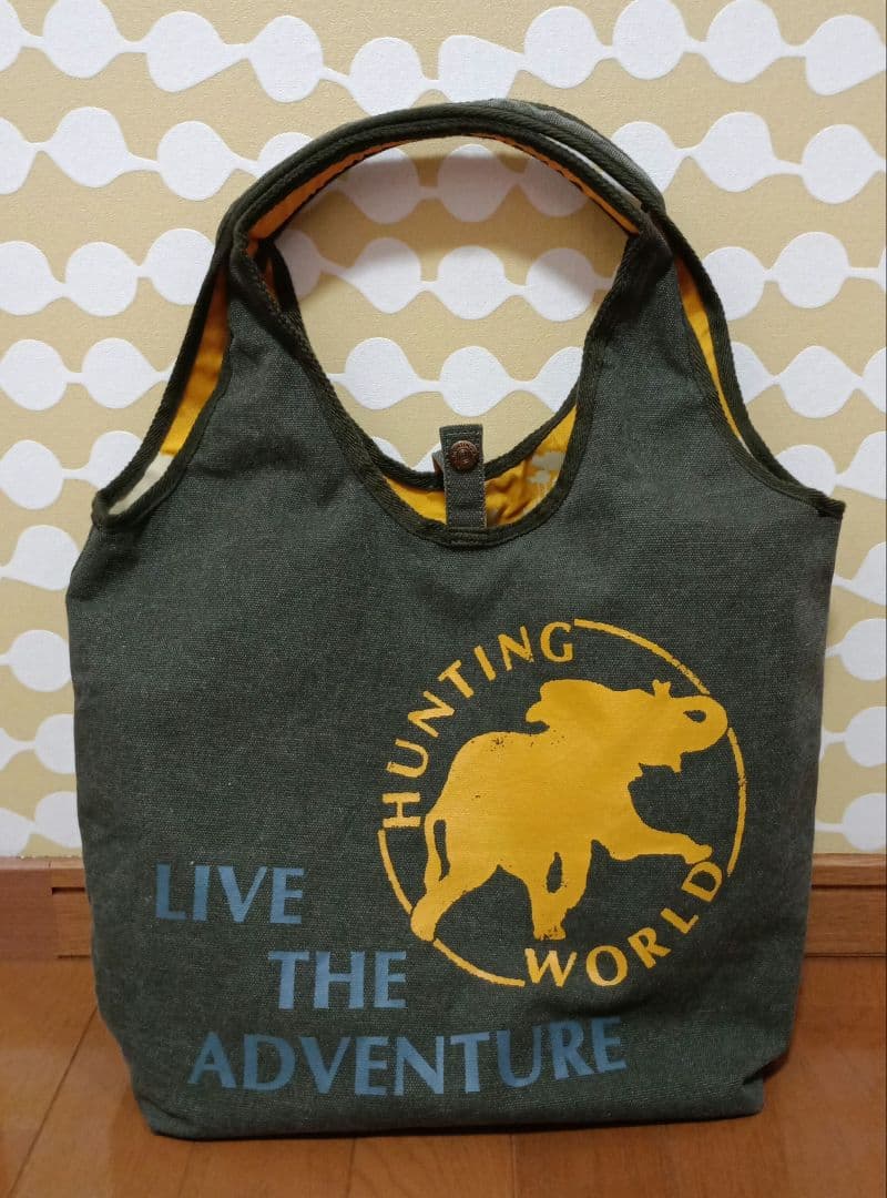 HUNTING WORLD バッグ オリーブグリーン - メルカリ