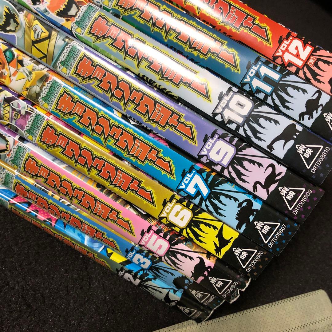 獣電戦隊キョウリュウジャー DVD 全12巻 訳あり - メルカリ