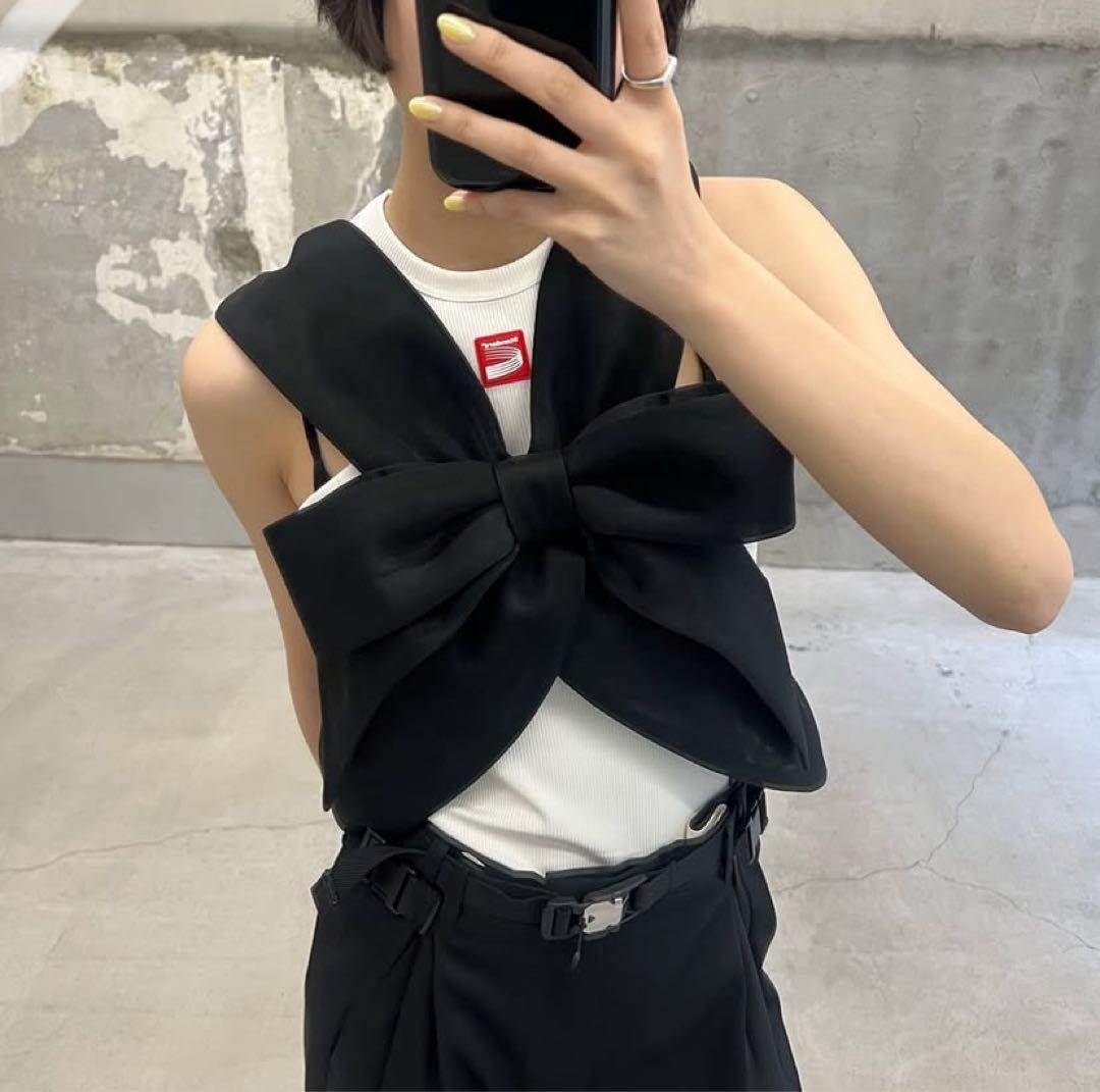 litmus herpraha リボントップス ビスチェ - メルカリ