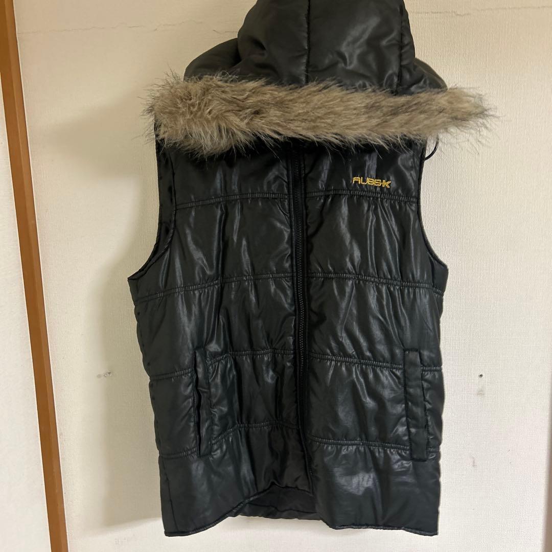 RUBSK ファーダウンベストy2k 平成00 archive ギャル男 - メルカリ