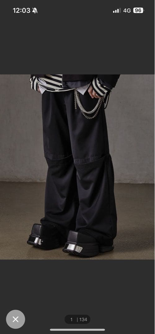 grancy 黒スラックス　Mサイズ　takato TAKATO｜GRANCYのパーカーを使ったコーディネート - WEAR