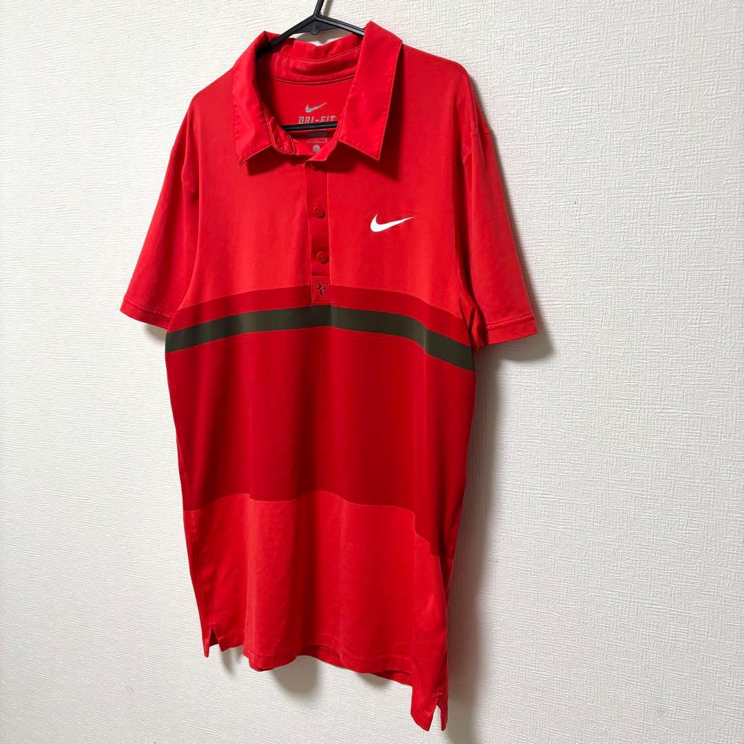 ナイキ テニスウェア ポロシャツ フェデラー 全豪オープン 2012 L