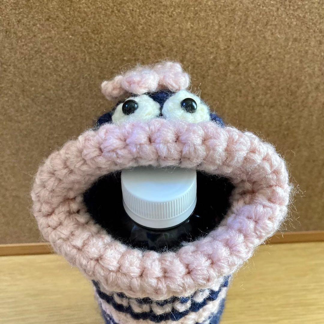 パクパクモンスター ペットボトルカバー ペットボトルホルダー