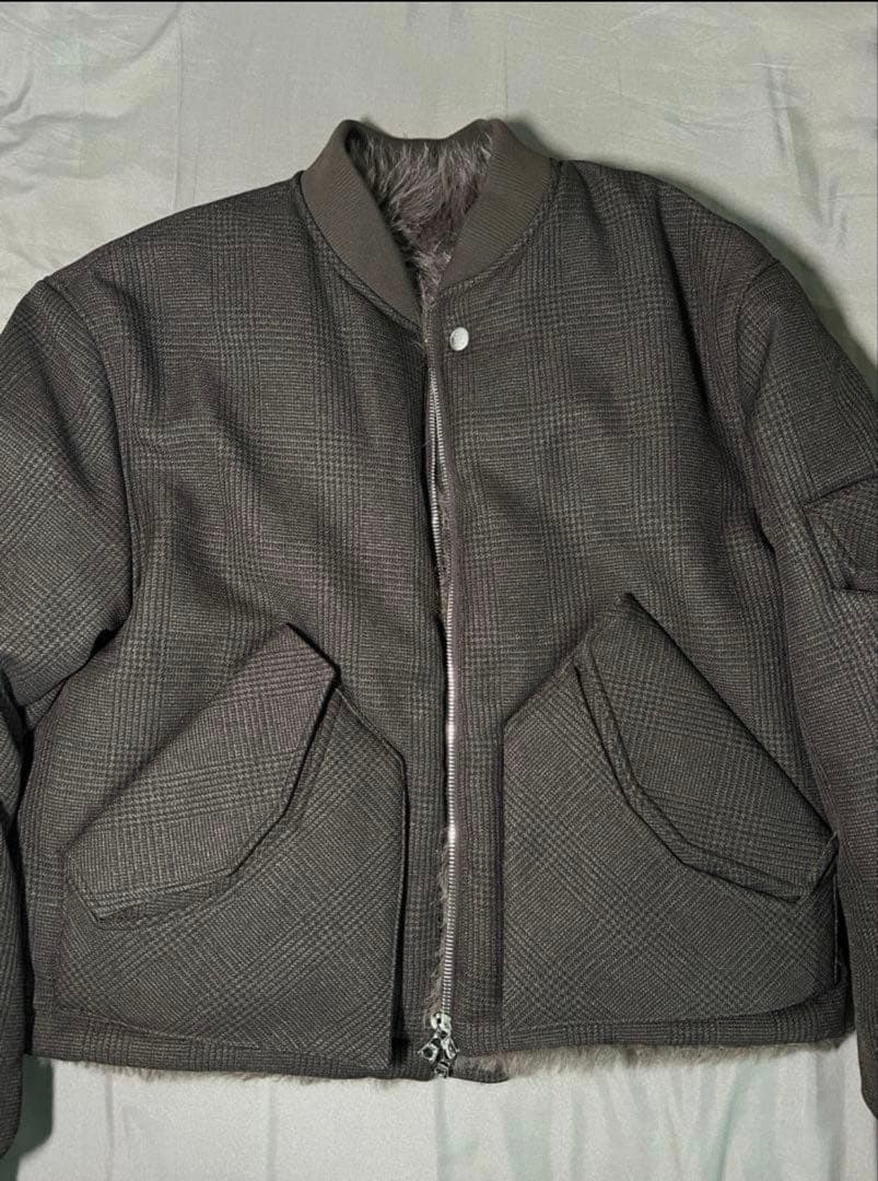 NULLUS 24AW reversible sorona bomber　1 ヌル NULLUS 24AW REVERSIBLE SORONA PADDED BOMBERリバーシブル