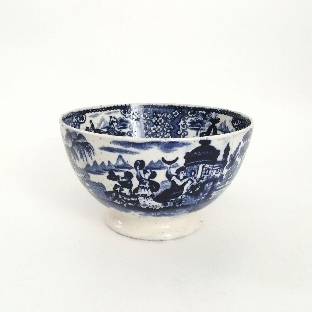 阿蘭陀焼 デルフト ペトルス・レグー窯 銅版転写 カフェオレボウル