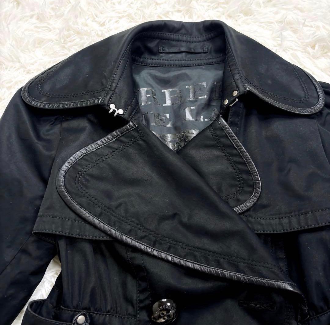 お値下げしました】希少 バーバリー ブルーレーベル トレンチコート 黒