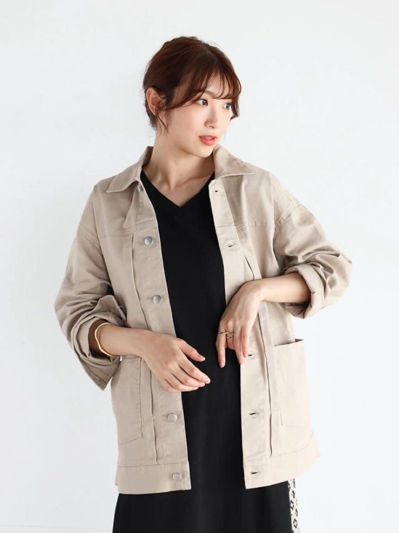 新品タグ付き ヤマダヤ vin ジャケット ベージュ - メルカリ