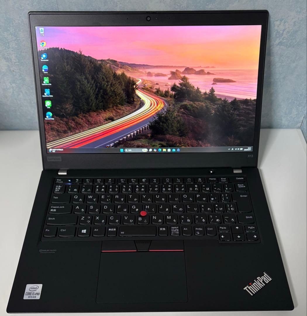 初期設定済⭐️ThinkPad X13インテルi5✨バッテリー良好✳︎メモリ16GB ThinkPad X13 Gen 4 (第13世代Intel® Core™) | コンパクトな13.3型