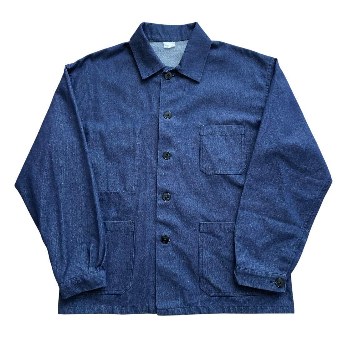 極美品 70s BEAU-FORT フレンチ ワークジャケット コットンツイル 極美品 70s BEAU-FORT フレンチ ワークジャケット コットンツイル