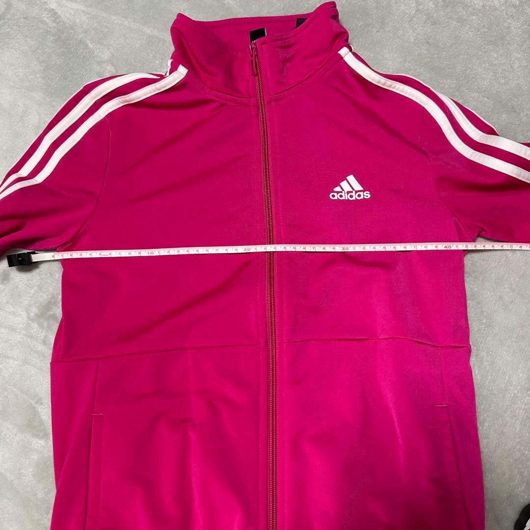 adidas アディダス ピンク ジャージ トラックジャケット - メルカリ