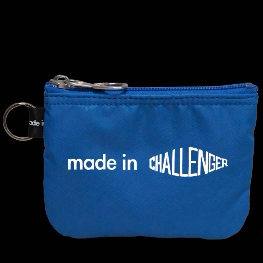 93さん専用】made in CHALLENGER ポーチ ブルー - メルカリ