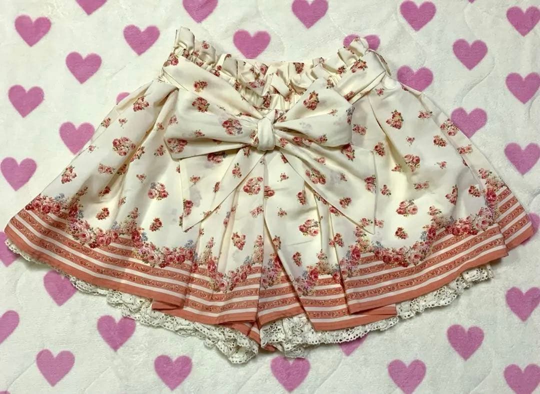 LIZLISA 花柄 フレアキュロット - メルカリ