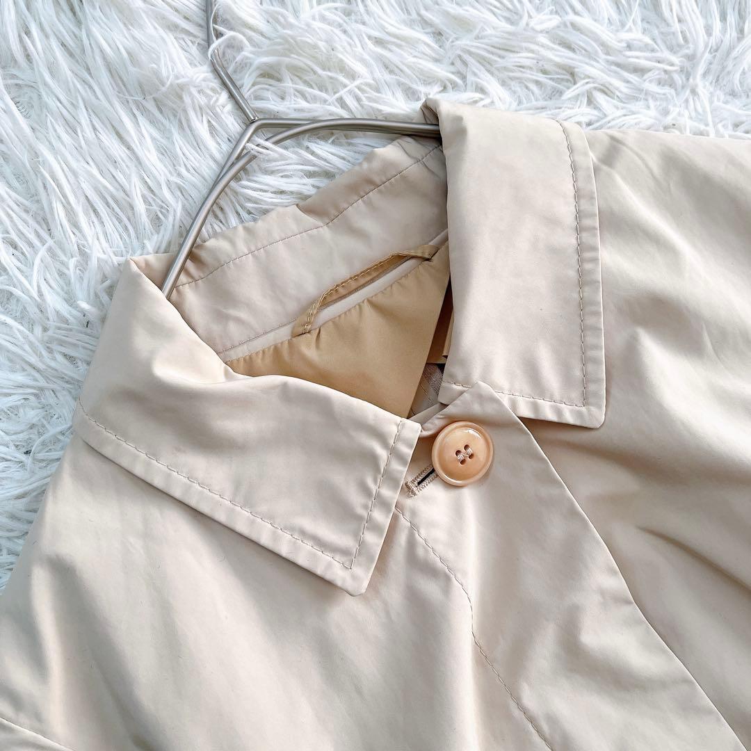 美品】マックスマーラ ロングトレンチコート ベルト付き ベージュ