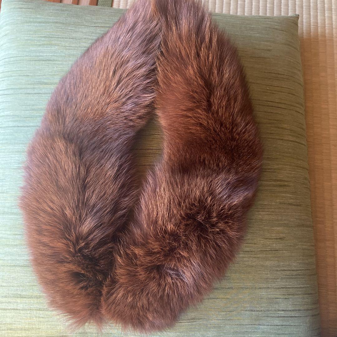 SAGA FOX 襟巻き⭐︎成人式⭐︎パーティー SOUBIEN（創美苑） ショール 灰 グレー SAGA FOX サガ 狐 フォックス