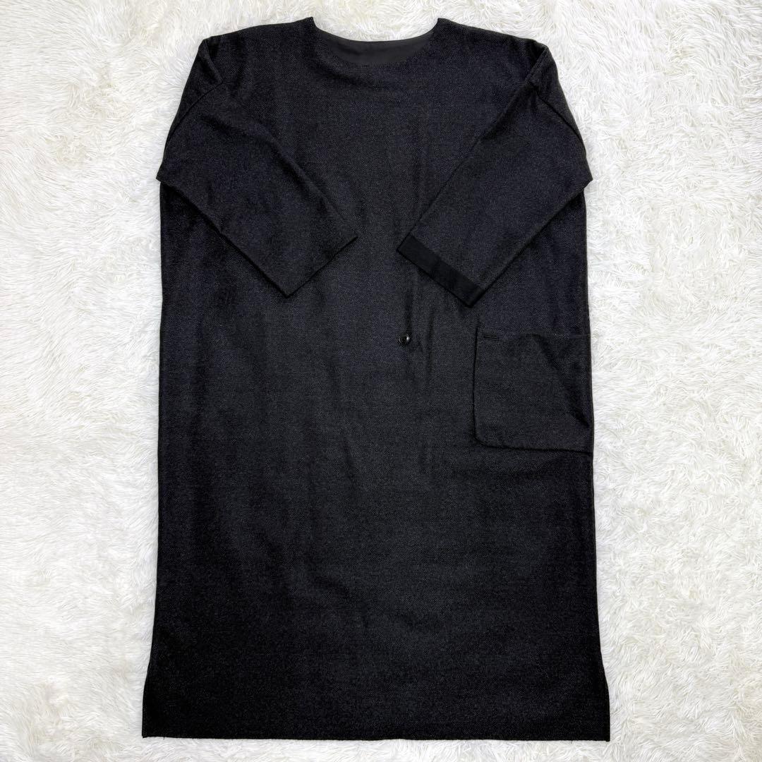 美品 himukashi ヒムカシ サリゲナク ロング ワンピース - メルカリ