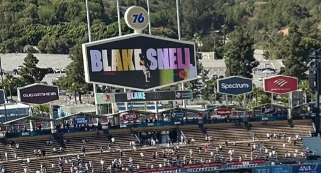 6/16大谷投手復帰戦 ドジャースタジアム限定品 ブレイク・スネル