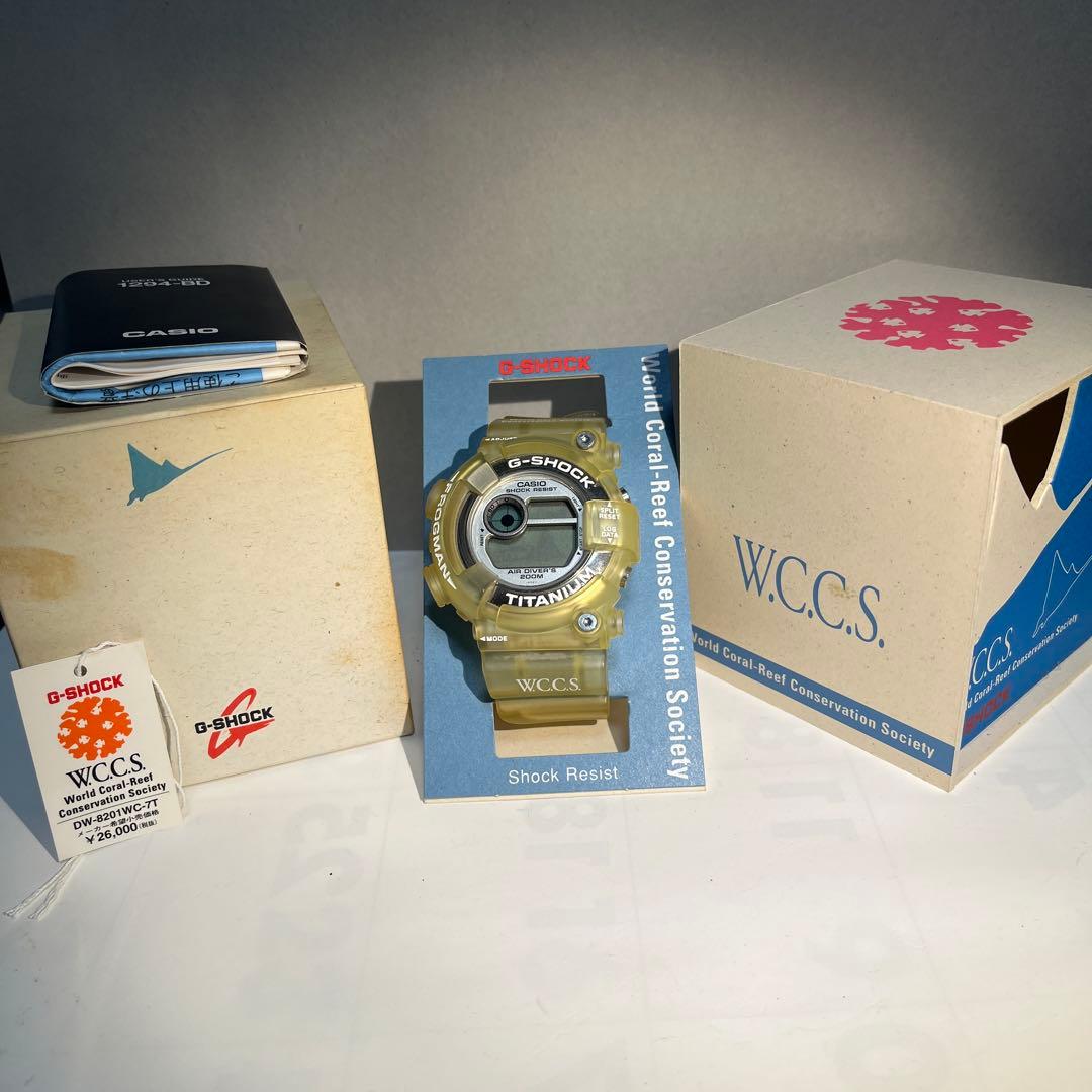 G-SHOCK Frogman DW-8201WC フロッグマン DW-8201WC-8T フロッグマン WCCS トリプルマンタEL – G-BRIDGES