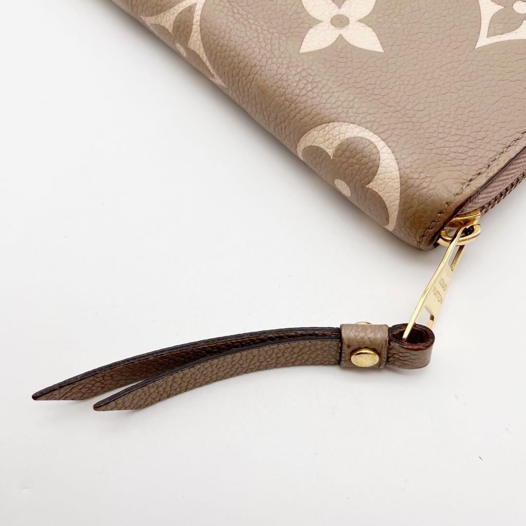 ルイヴィトン モノグラム アンプラント ジッピーウォレット クレーム