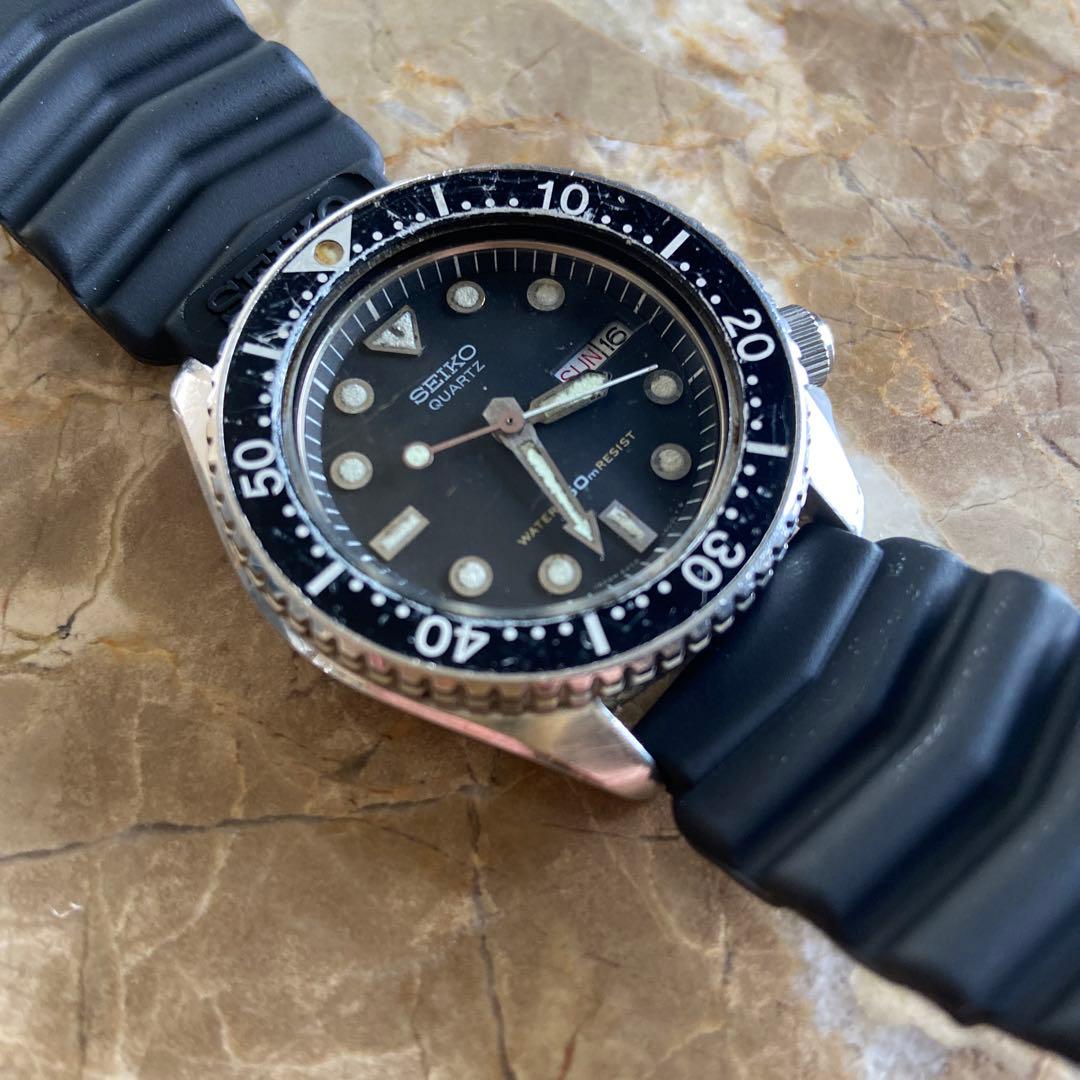 セイコーダイバー6458-6000 稼働品です。古いものですのでご理解のある方