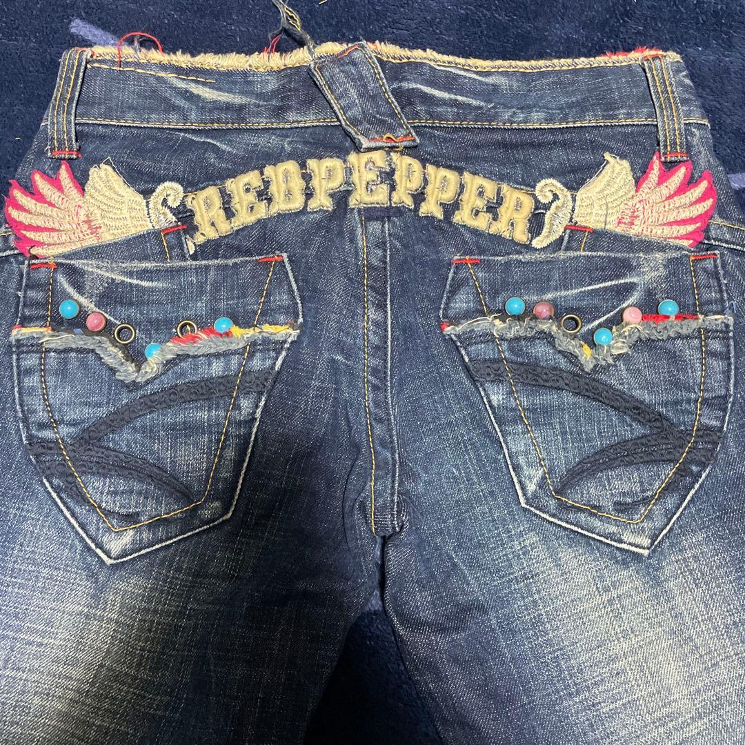 RED PEPPER ブーツカットデニム サイズ26 vintage y2k - メルカリ