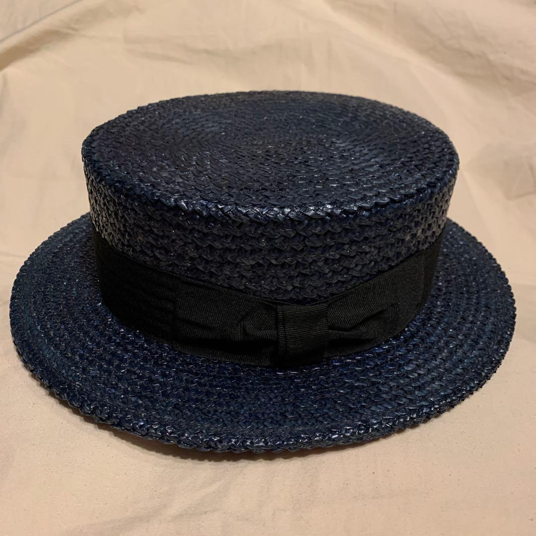 新品未使用　Tesi カンカン帽　帽子　イタリア製　58サイズ 楽天市場】TESI カンカン帽 花麦 イタリア ブランド メンズ ハット 春
