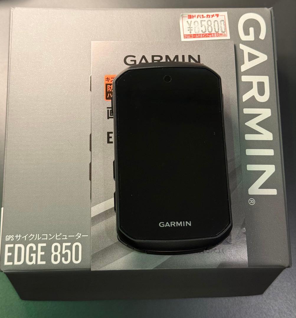 こじろうさん用:ガーミンエッジ 850 GPSサイクルコンピューター本体 GPSサイクルコンピューター Edge 850 エッジ850[バンドルセット] 010